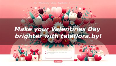 Valentine's Day Flower Bouquets from Teleflora.by