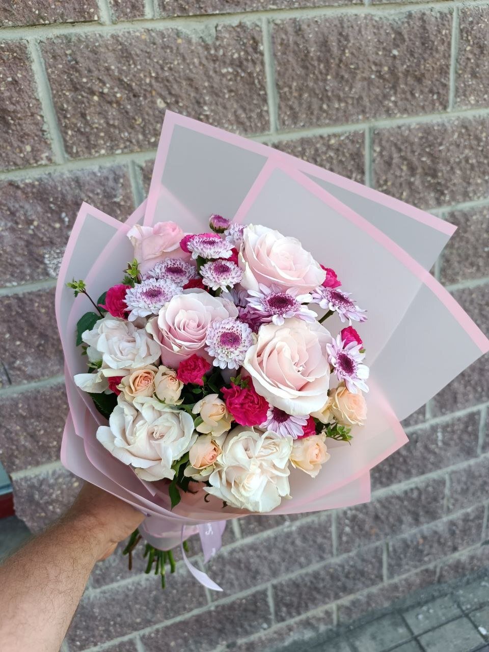 bouquet of different colours