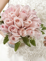 Wedding bouquet of cream roses "Venus"