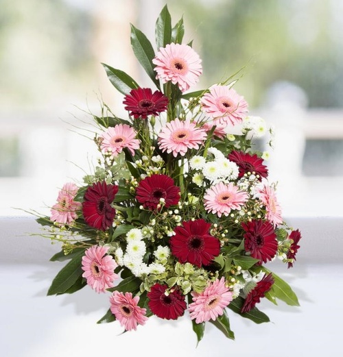 Flower arrangement of Gerberas